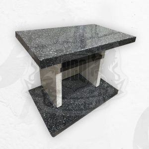 Разделочный стол прямой 1000х520х850мм Полированный Монохром